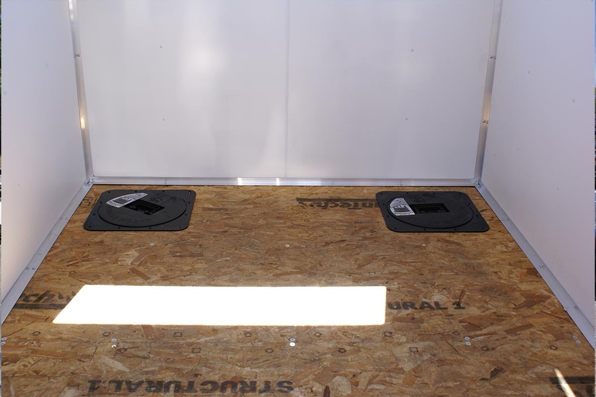 SnoPro AllAluminum Ice Fishing Shacks w/Galvanized Skis & Tow Hitch